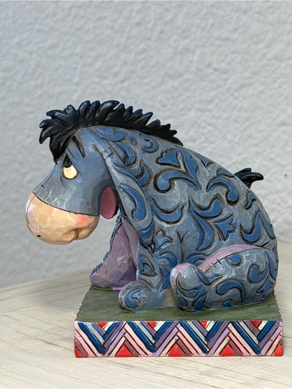 Jim Shore Disney Traditions Eeyore “True Blue Companion” Figurine - Picture 4 of 8
